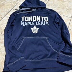 NHL Toronto Maple Leafs Dark Blue Hoodie
